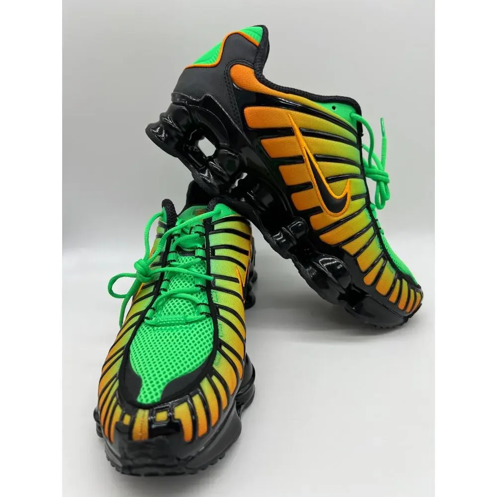 Nike Shox TL Green Shock Men's Size 10 AV3595 301 New - Picture 5 of 16